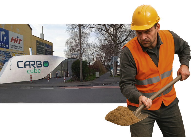 CarboCube_Bauarbeiten